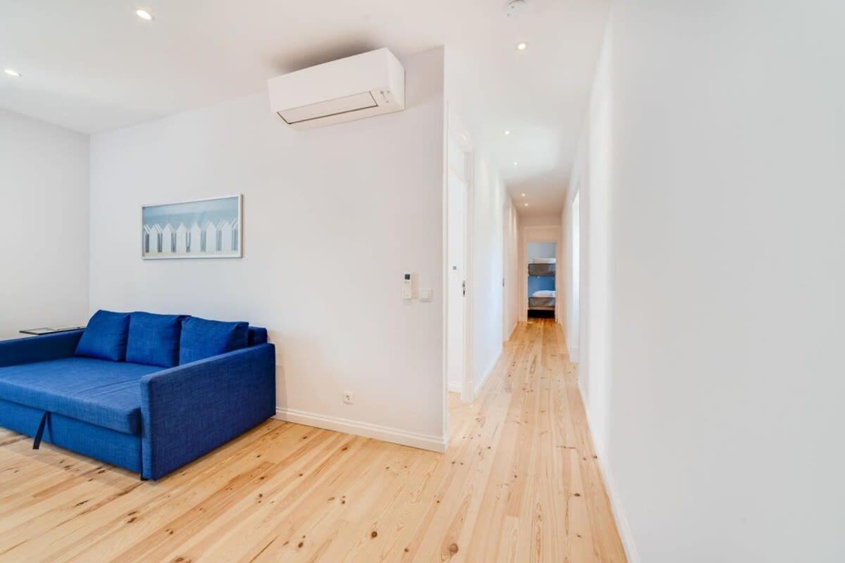 Cozy Coastal Getaway 3Br Apartment In Estoril Exterior foto